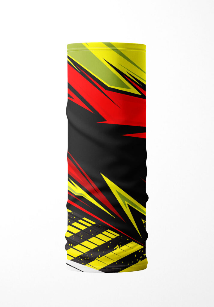 Bandana Yellow Biker Rojo – DOXE